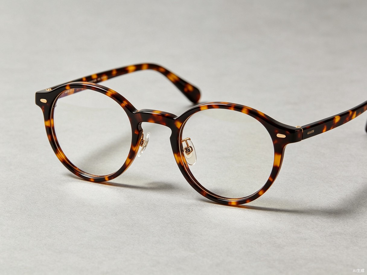 Round Tortoiseshell Frames