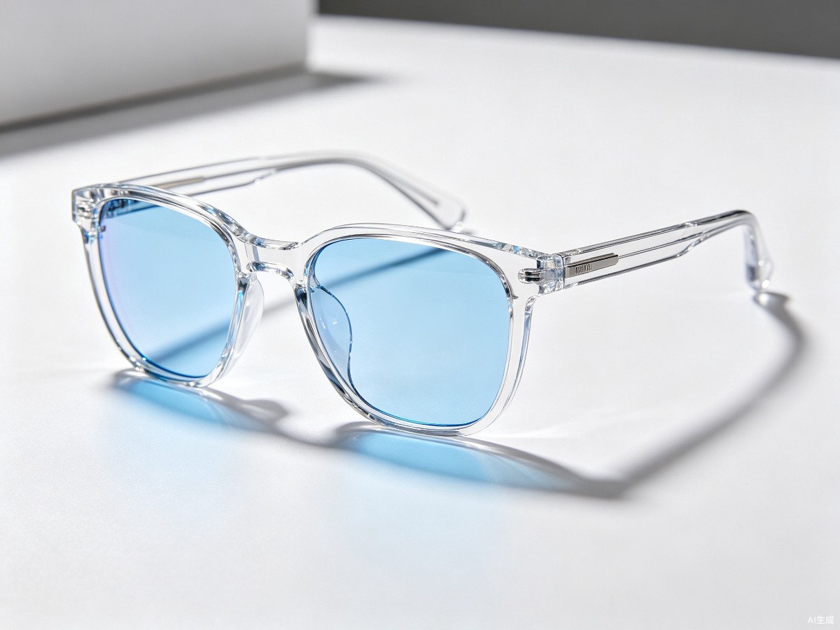 Blue Light Crystal Frames
