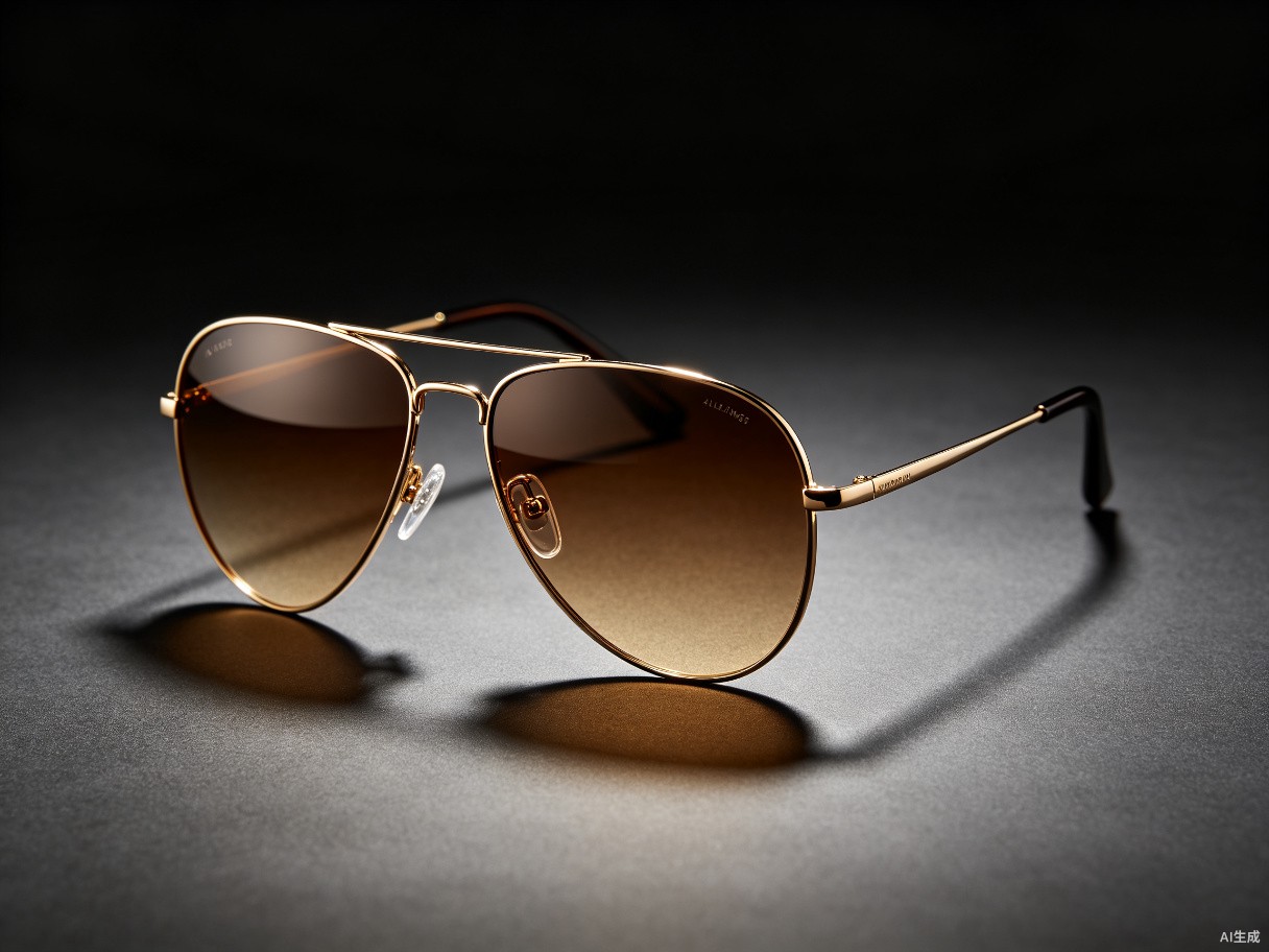 Aviator Gold Sunglasses