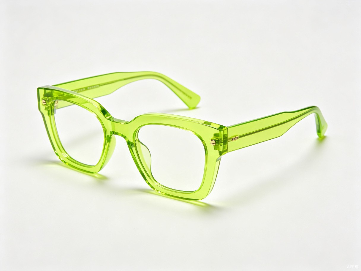 Neon Green Fashion Frames