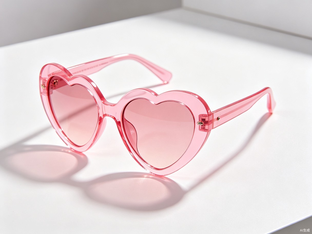 Heart-Shaped Pink Fashion